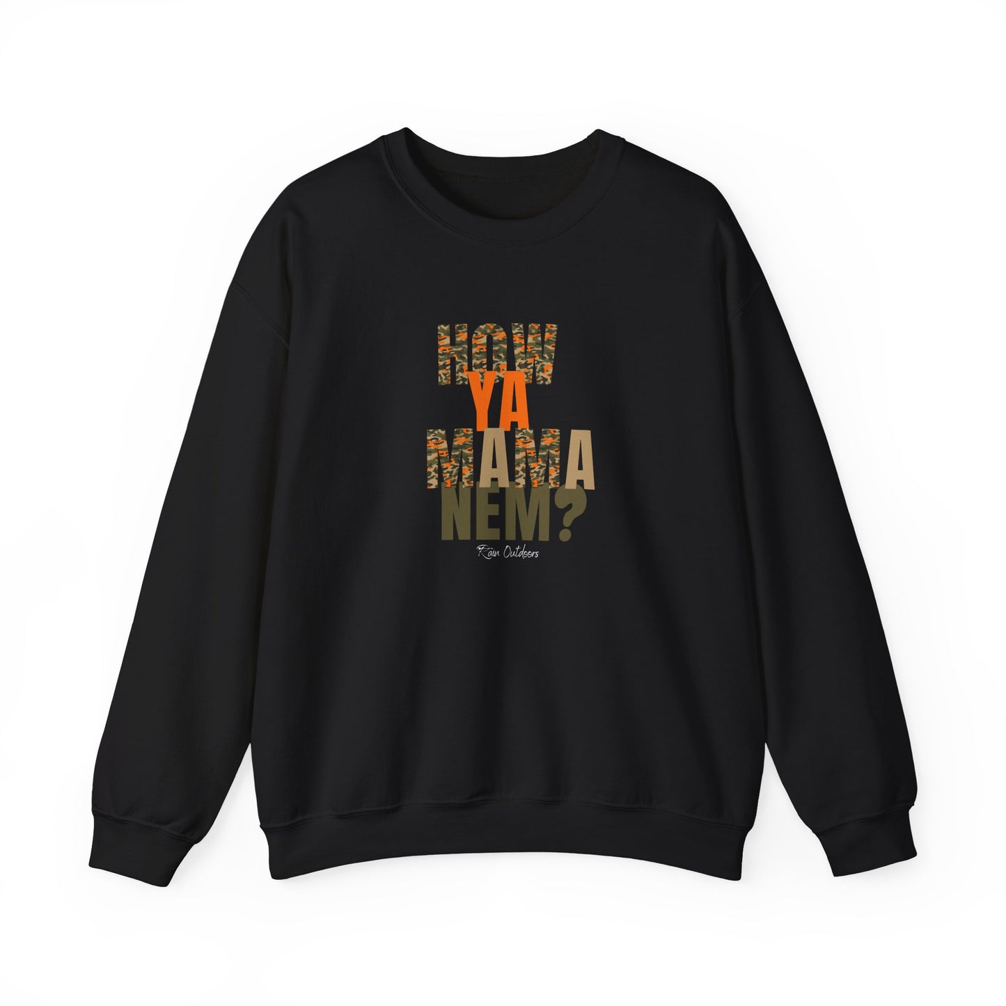 How ya mama nem? Unisex Heavy Blend™ Crewneck Sweatshirt