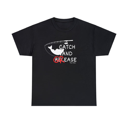 Catch and Grease Unisex Heavy Cotton Tee